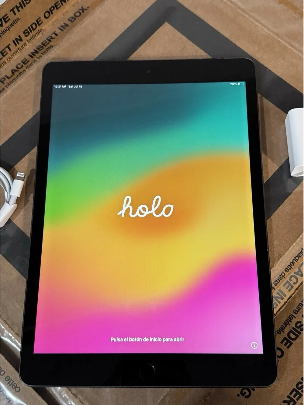 Apple iPad (8th Generation) A2428 32 GB, Wi-Fi + 4G, 10.2 in - Space Gray